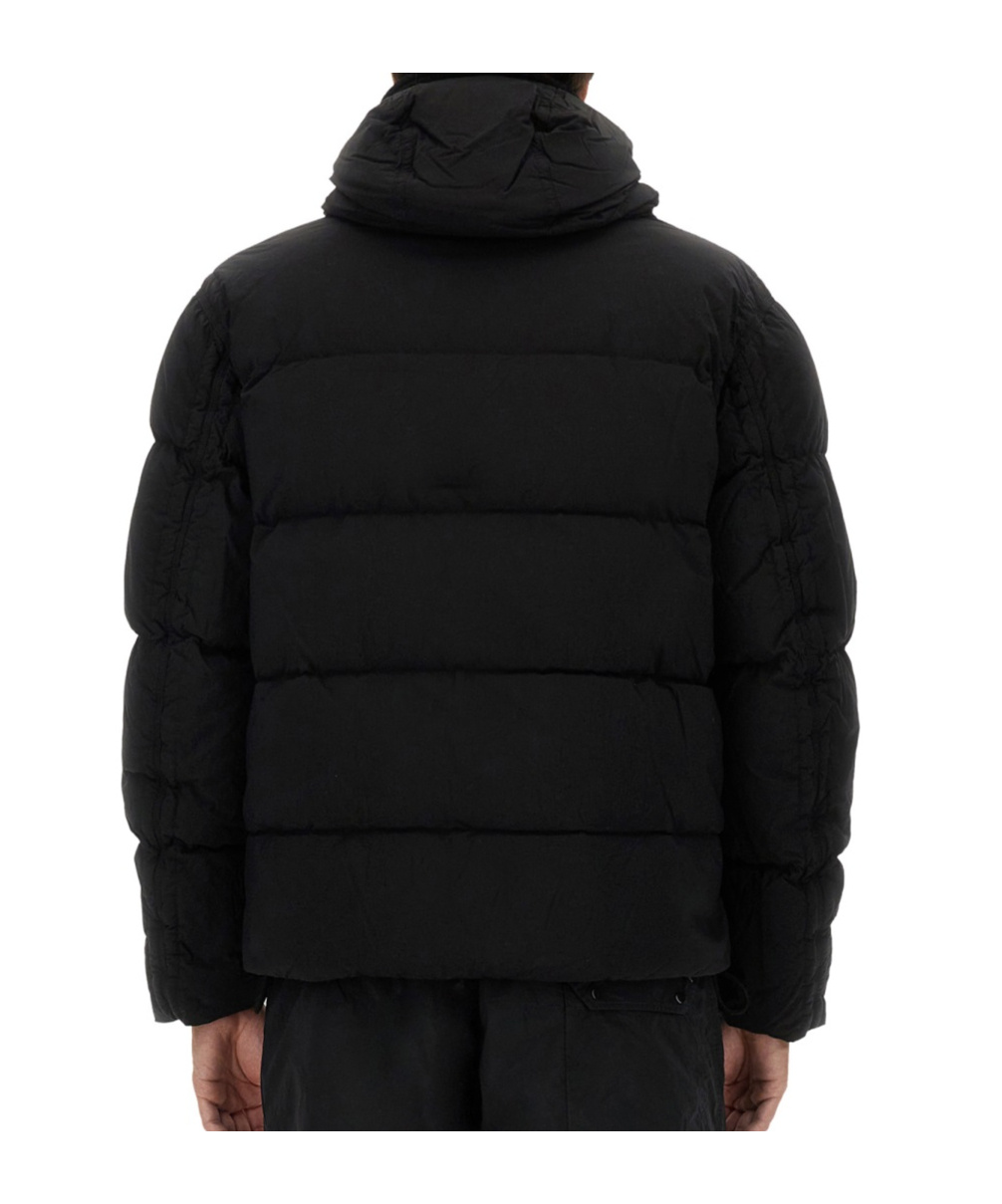 Ten C Survival Down Puffer Jacket In Black