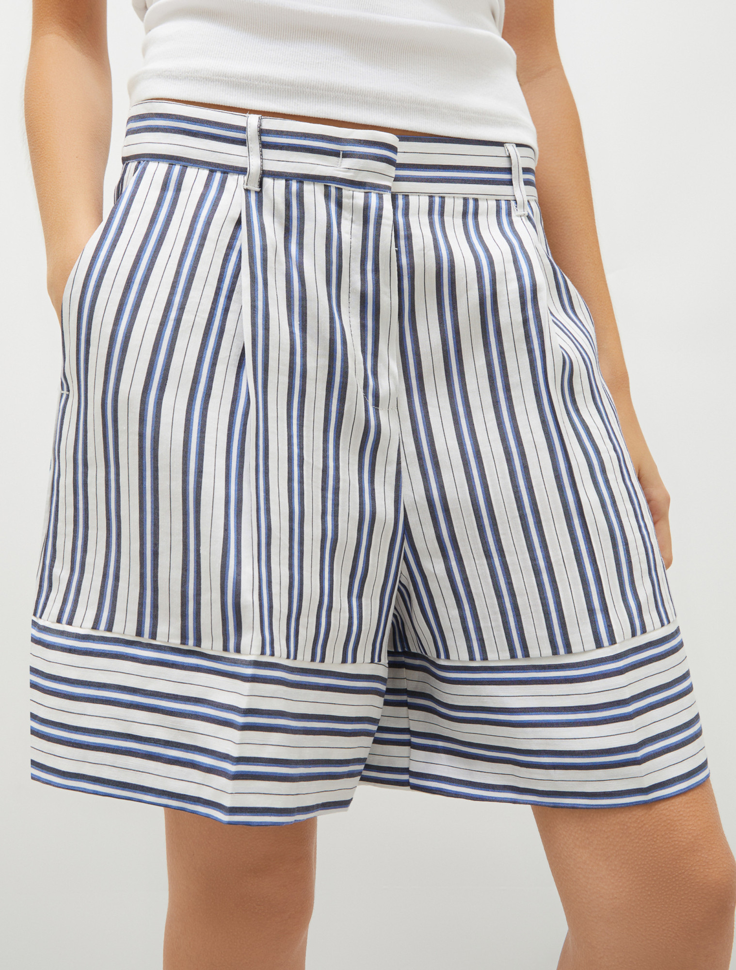 Marella Sport Acume Striped Shorts