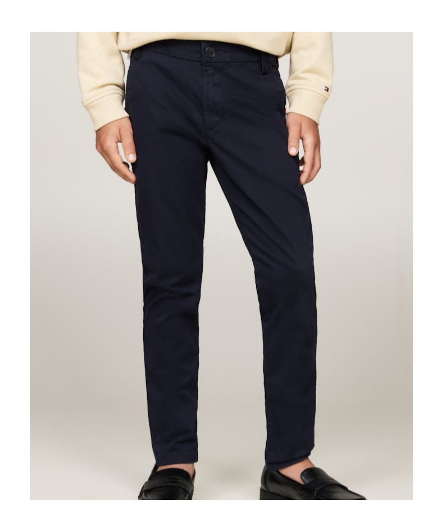 Tommy Hilfiger Boys 8-16 1985 Collection Slim Twill Chinos In Blue