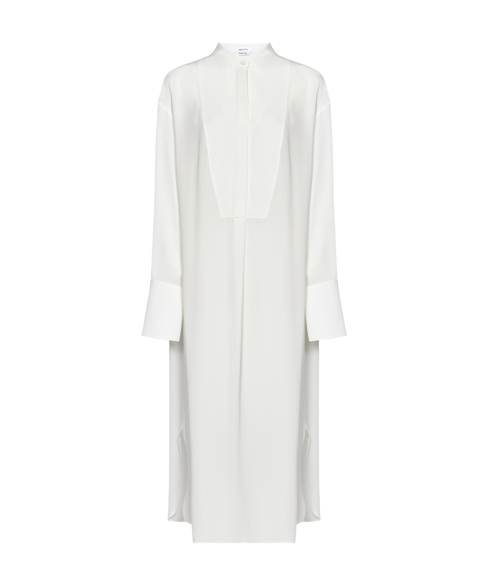 Alexander Mcqueen Georgette Shirt Dress