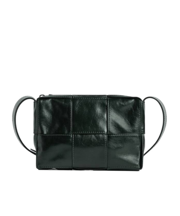 Bottega Veneta Small Arco Crossbody Bag In Black