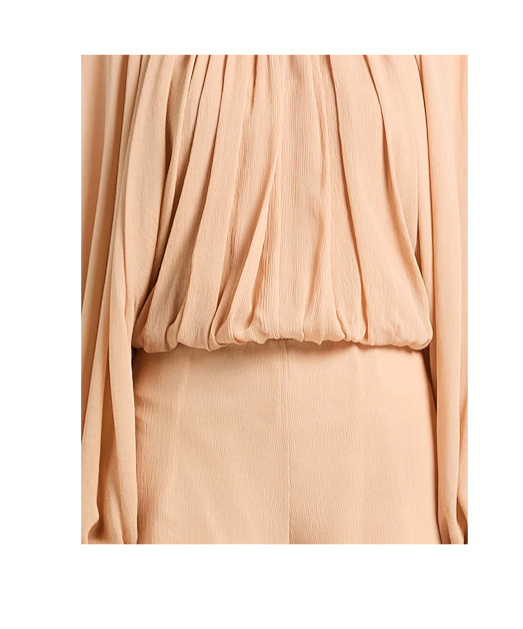 Marni Plain Colour Playsuits In Nude