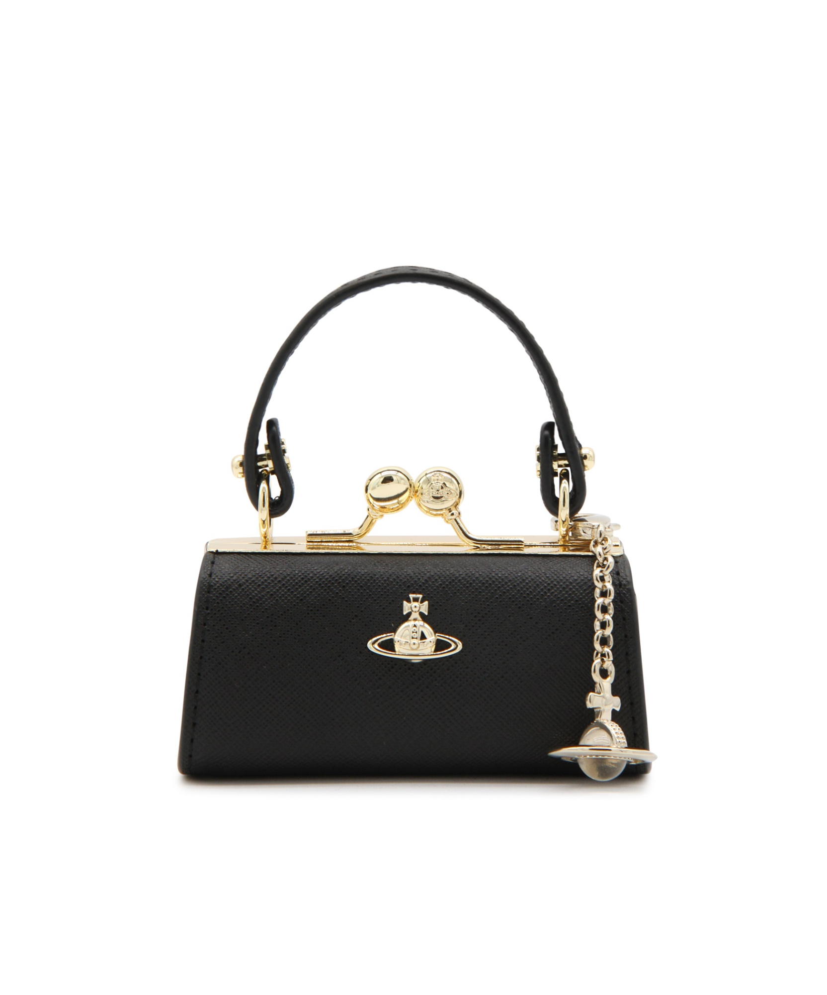 Vivienne Westwood Doll Bag Coin Purse In Black