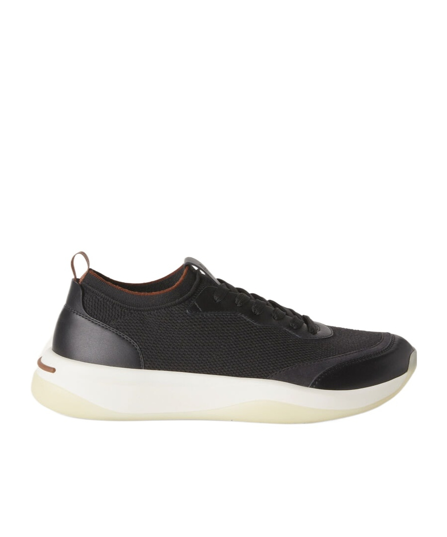 LORO PIANA LORO PIANA ROUND-TOE LACE-UP SNEAKERS
