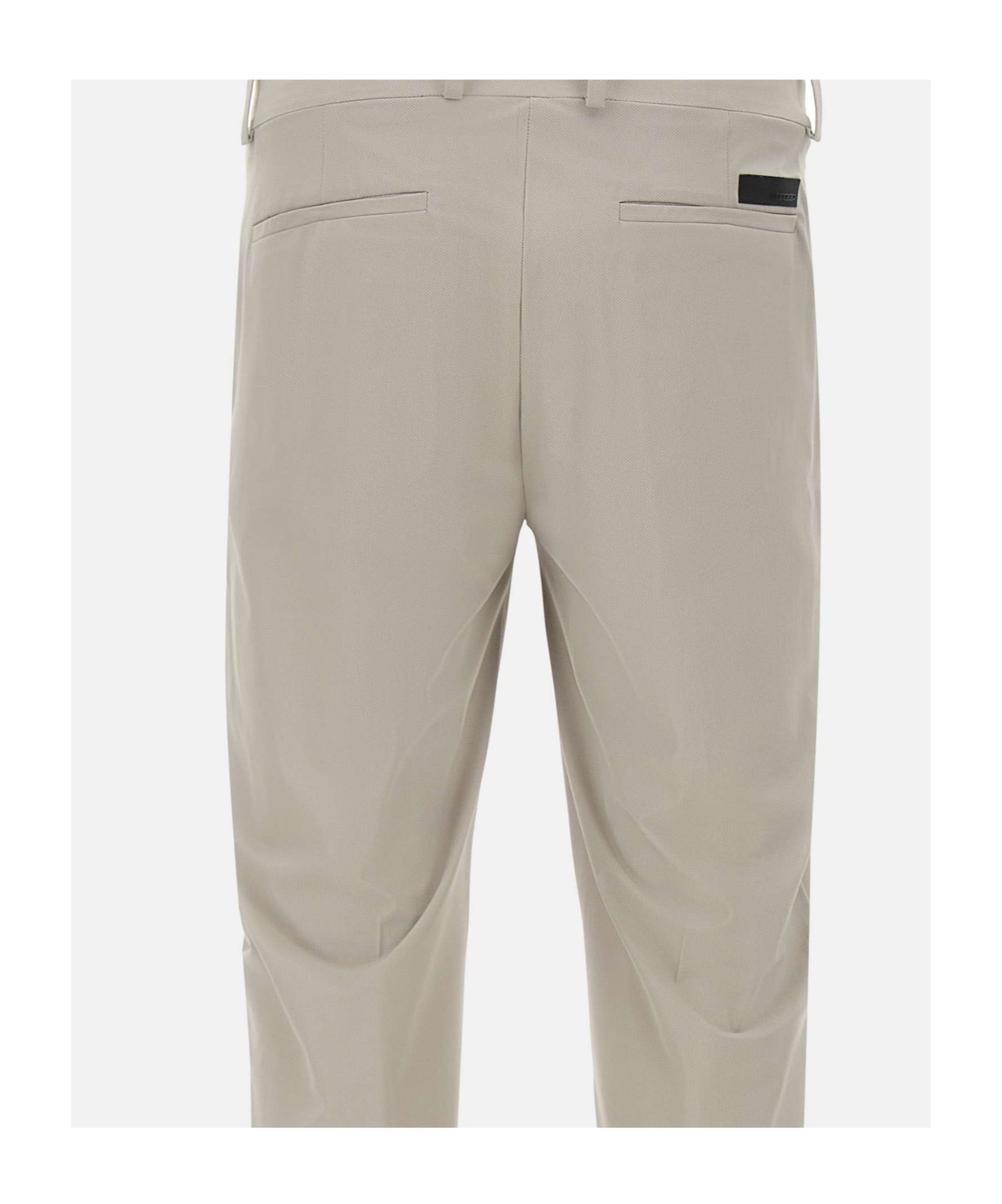 Rrd Chino Brown Pants In Grey