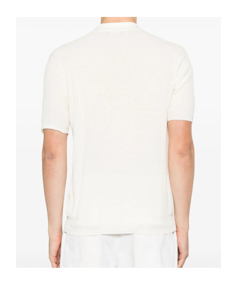 Roberto Collina Knitted Top In White