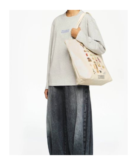 Jw Anderson Diorama Tote Bag In White