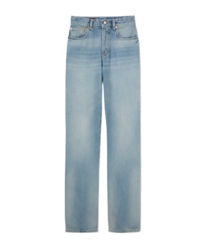 Gucci High-waist Jeans In Blue