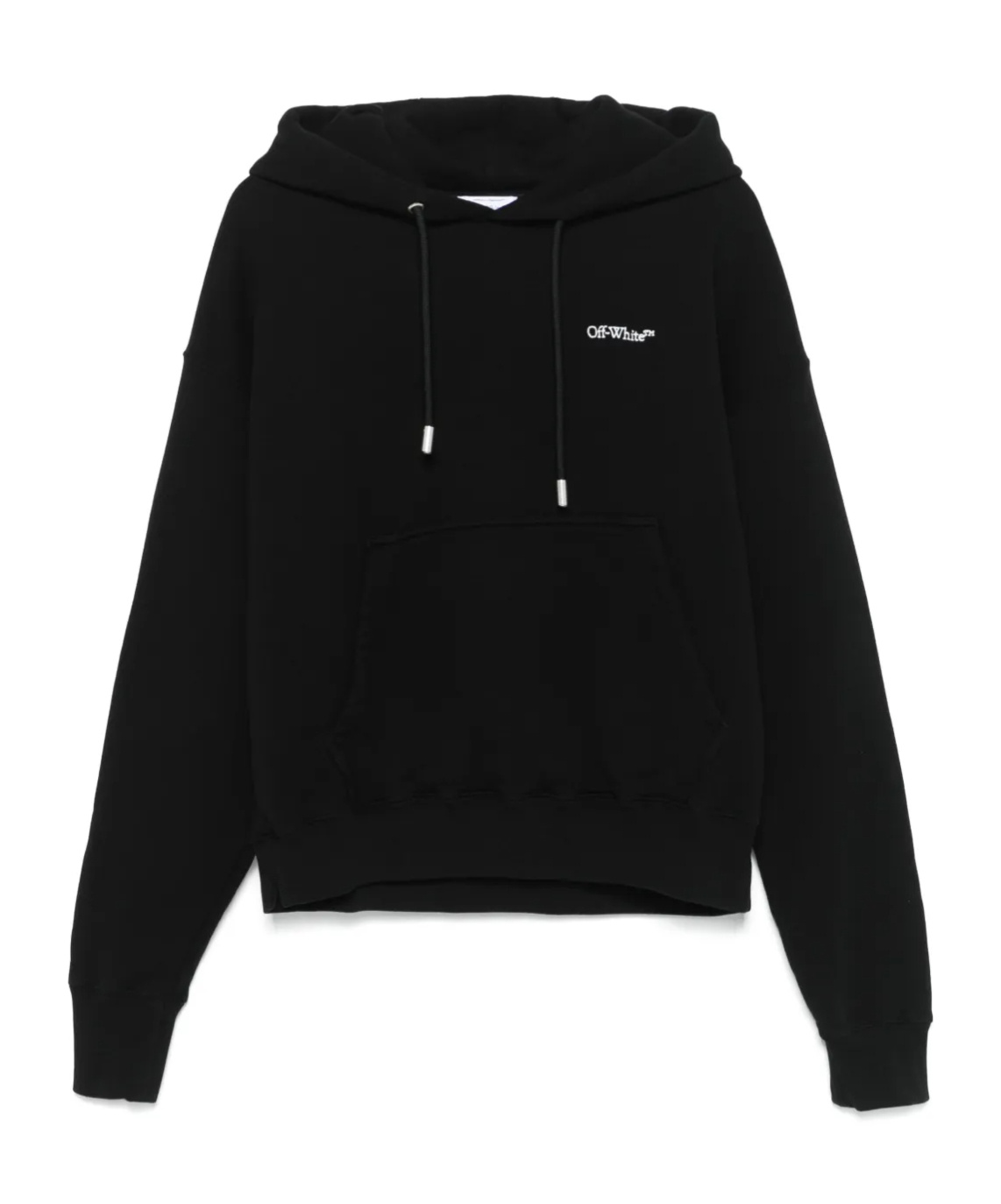 Off-white Caravaggio Arrow Over Hoodie In Black