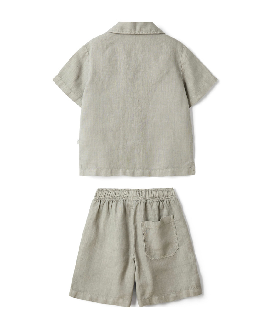 Il Gufo Two-piece Set In Gray