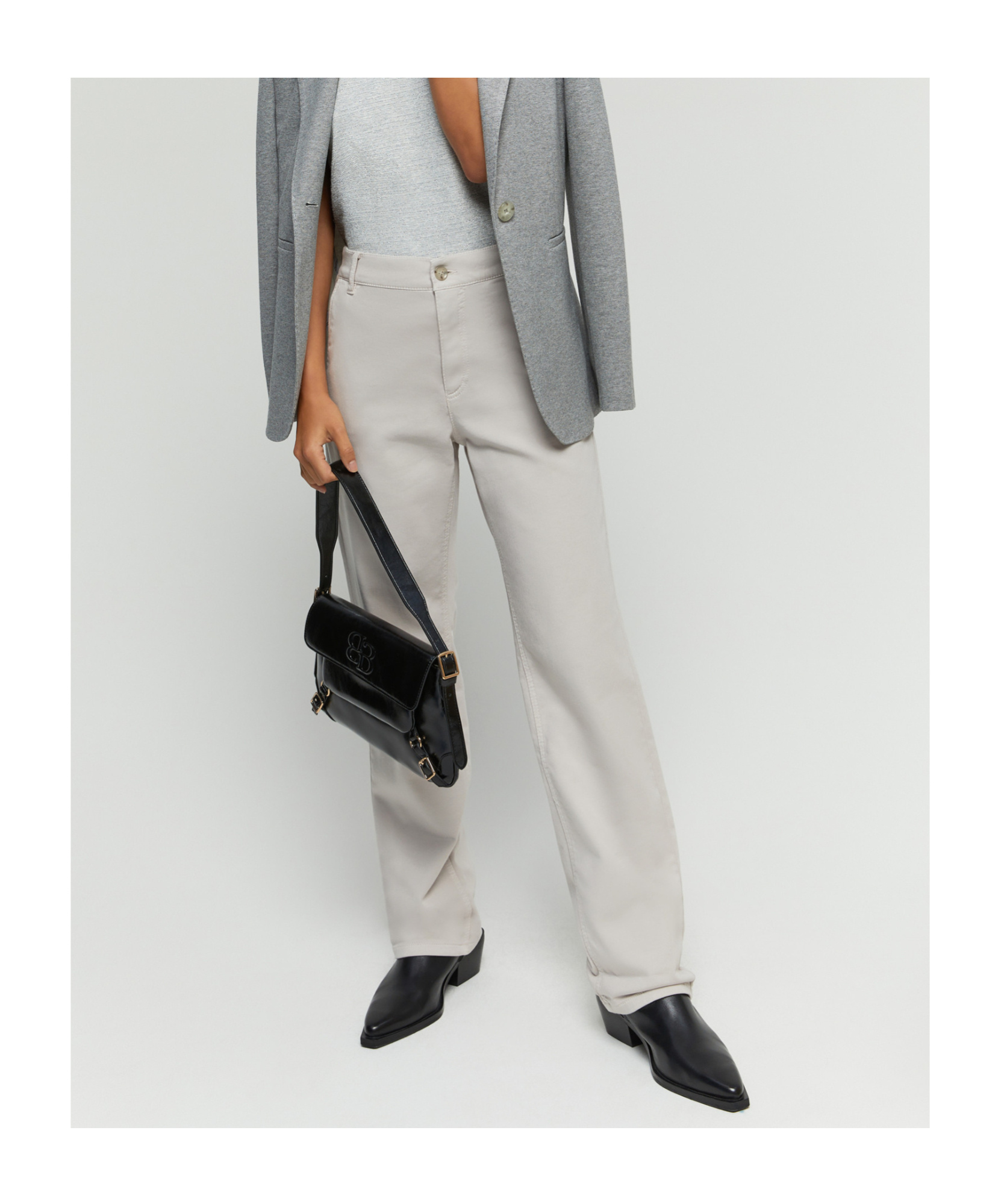 IBLUES SEMI-FITTED TROUSERS