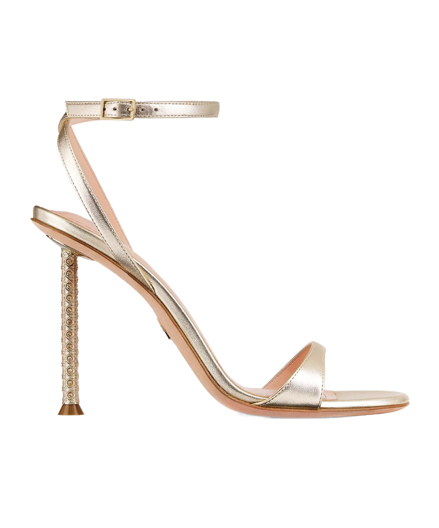 Dior Icon Heeled Sandal In Neutral