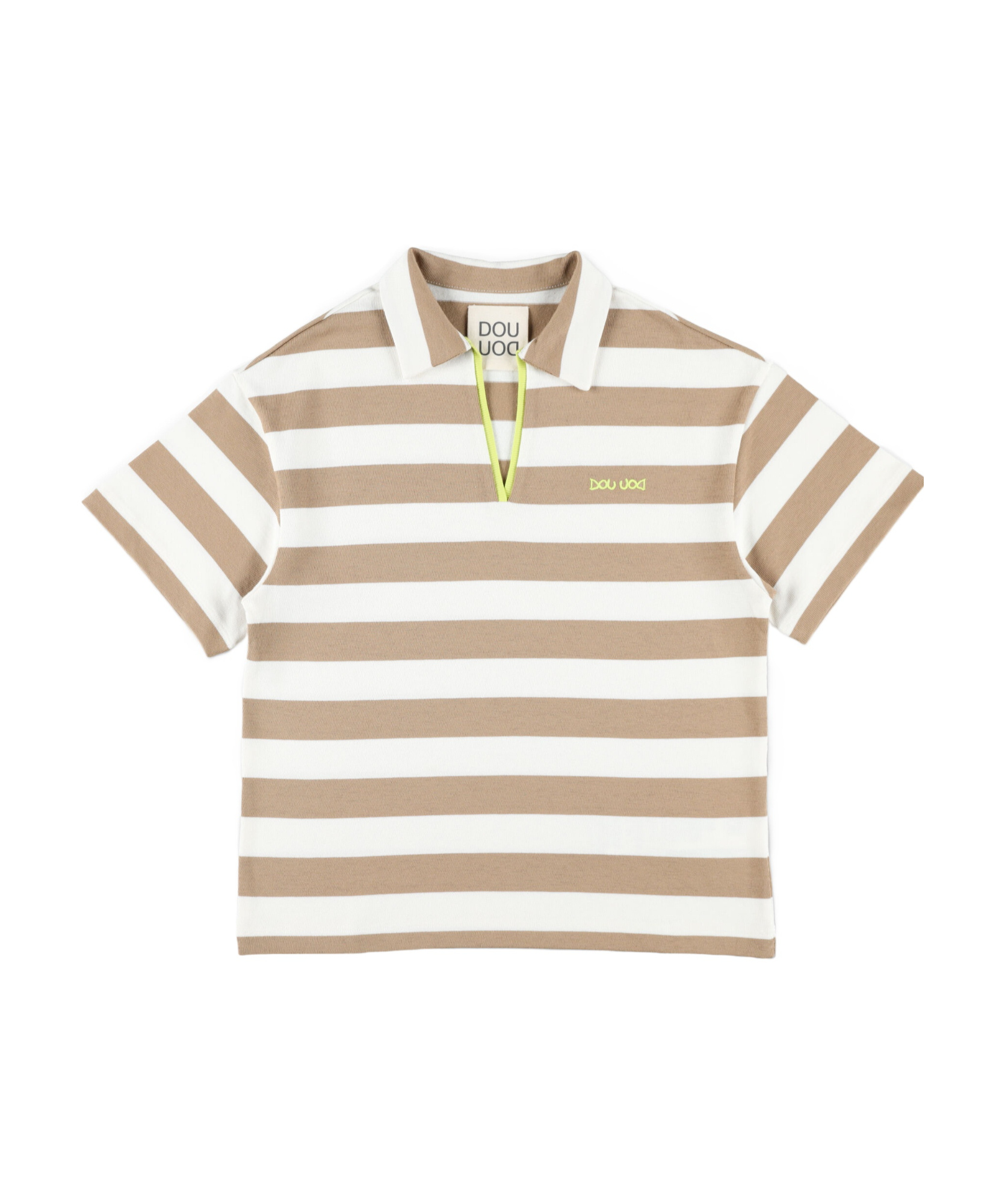 Douuod Striped T-shirt In Nude