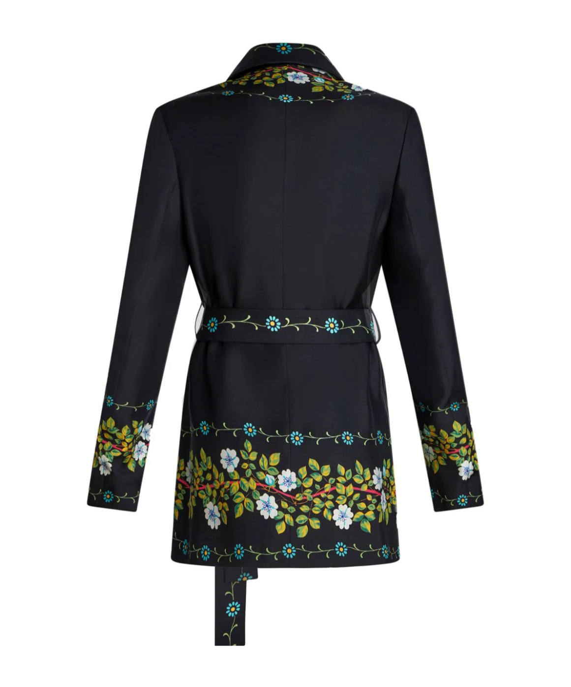 Etro Jeans Woman Color Blue In Black