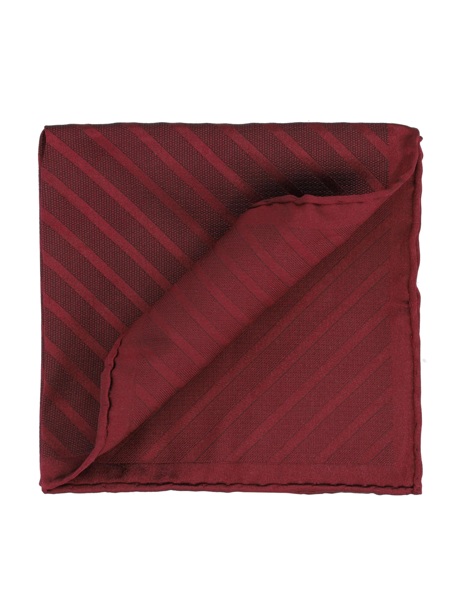 Brunello Cucinelli Square Pocket Square In Red
