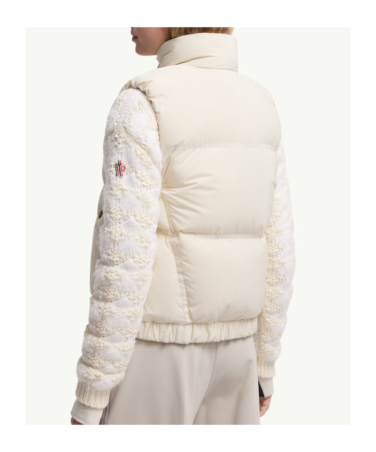 Moncler Baise Down Vest In White