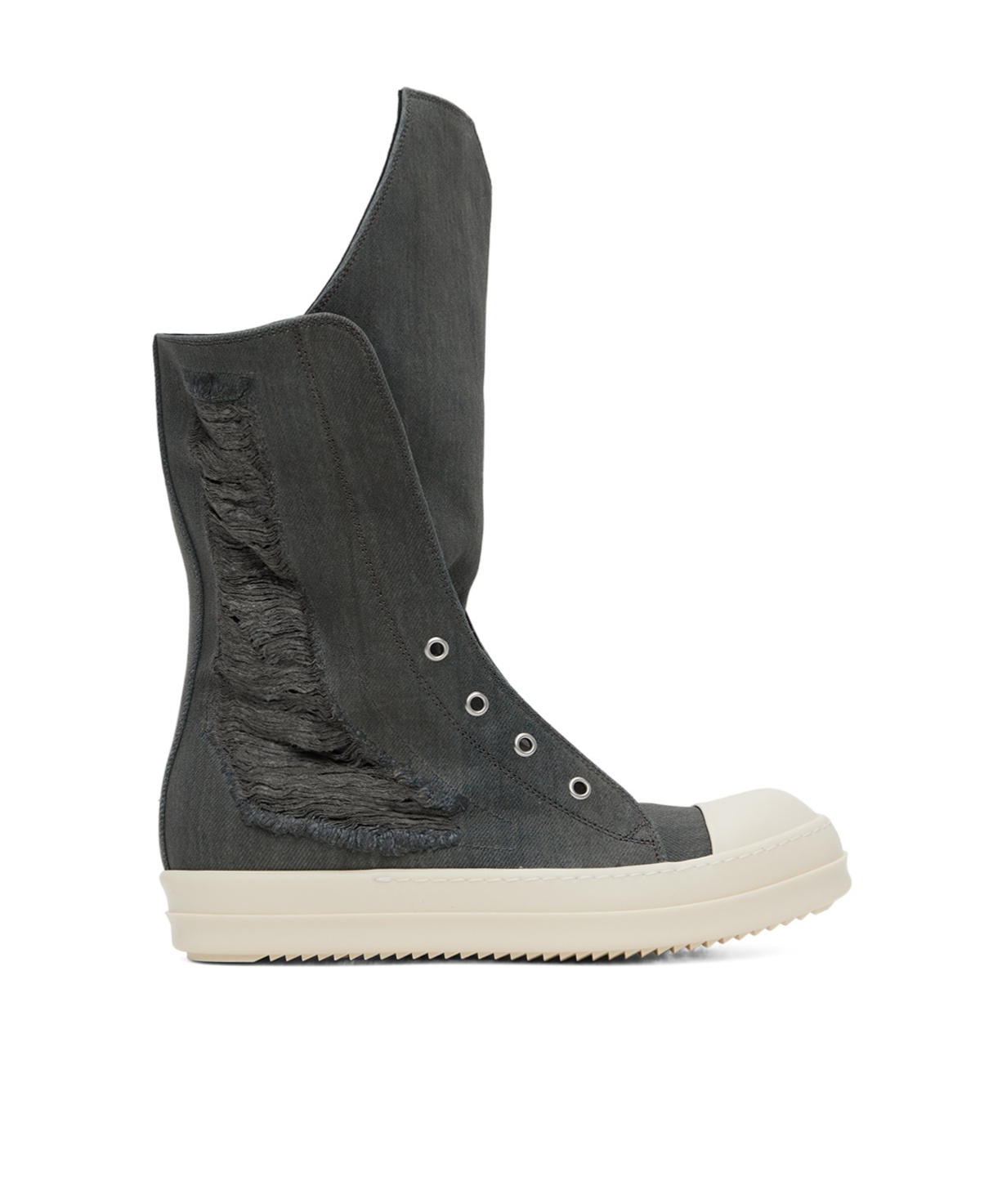 RICK OWENS DRKSHDW BOOT ZIPPER HIGH UPPER BOARD SHOES