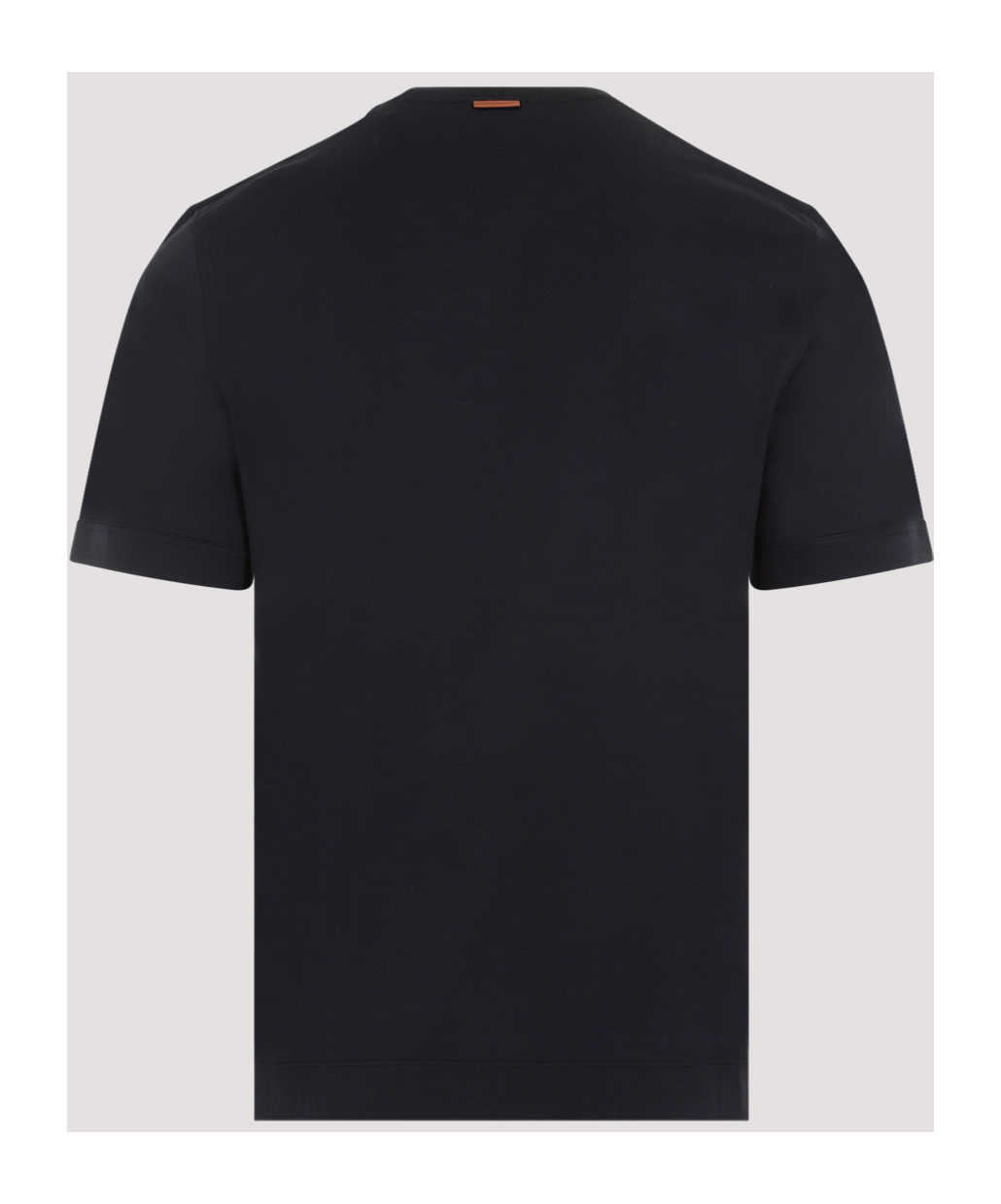 Shop Zegna Z Crewneck Short-sleeved T-shirt In Black