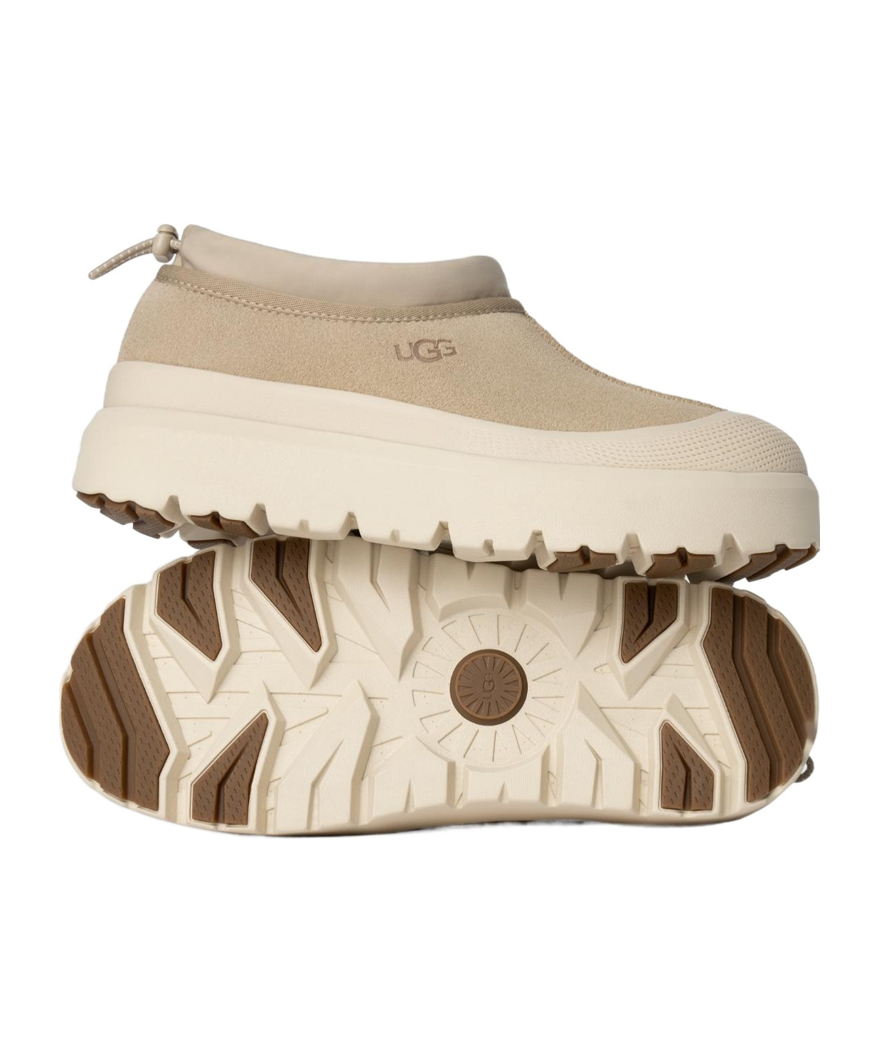 Shop Ugg Tasman Weather Hybri Sneakers In Nude