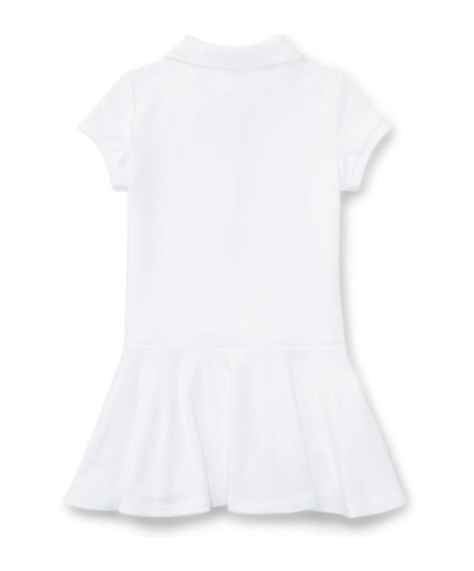 Polo Ralph Lauren Toddler Girls Cotton Jersey T-shirt Dress In White