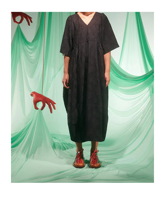 HENRIK VIBSKOV V-NECK DRESS