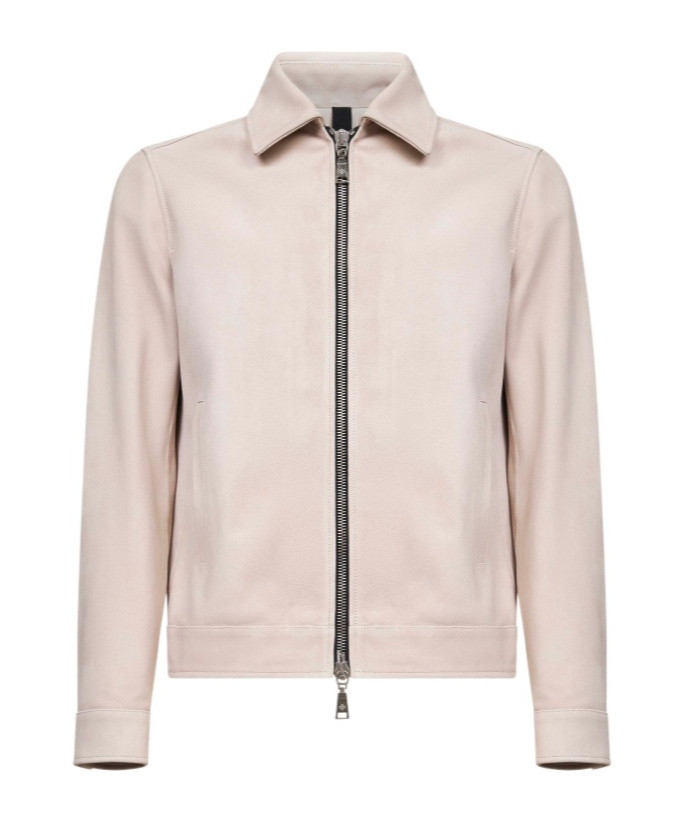 Tagliatore Long Sleeve Jacket In Pink