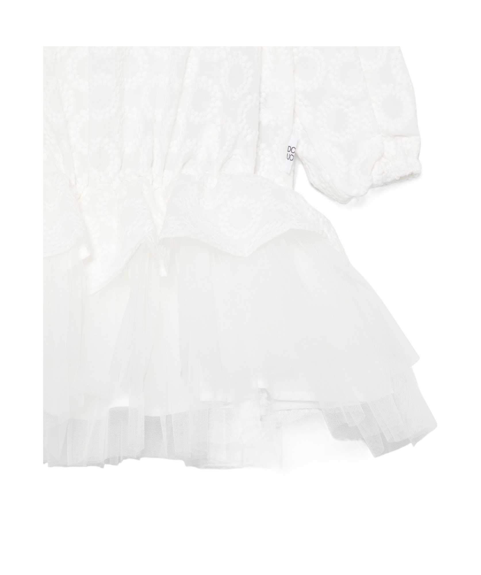 DOUUOD GEOMETRIC-PATTERN DRESS