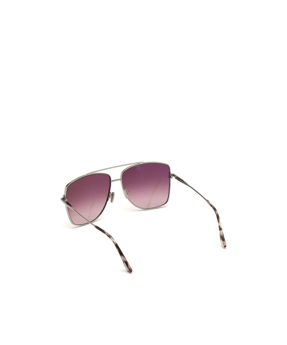 Tom Ford Geometric Frame Sunglasses In Multicolor