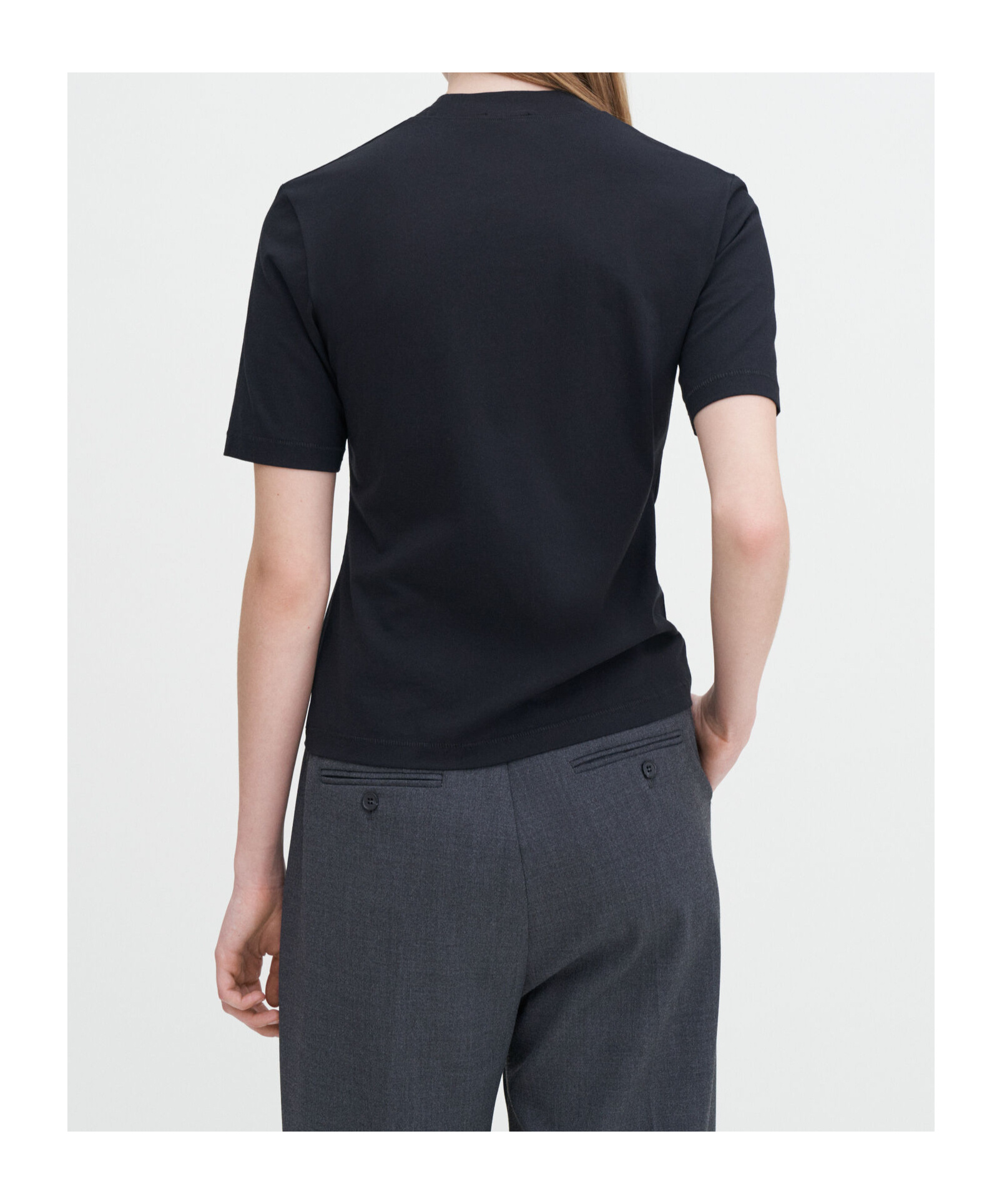 Filippa K Oversized Organic-cotton T-shirt In Black