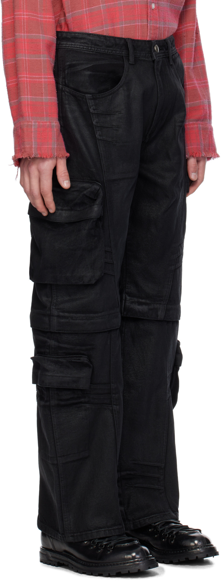 Andersson Bell Belt-loop Jeans In Black