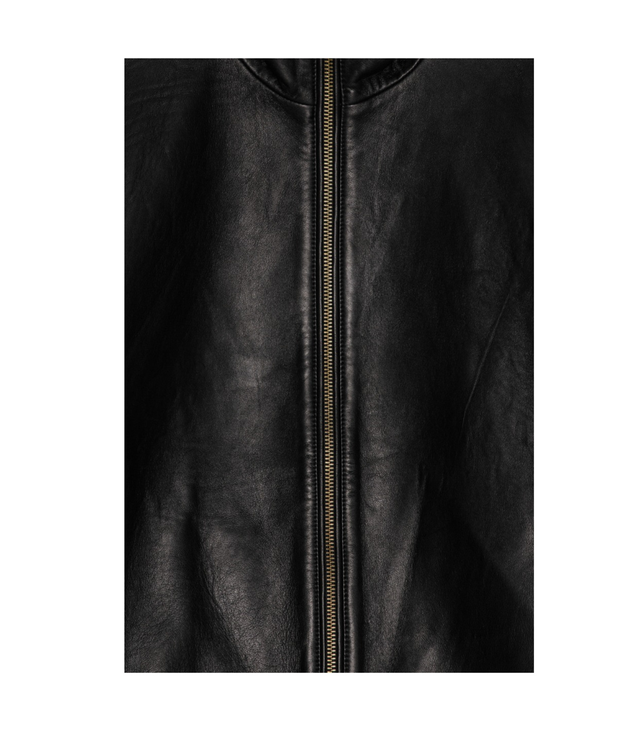 Remain Birger Christensen Long-sleeved Leather Jacket In Black