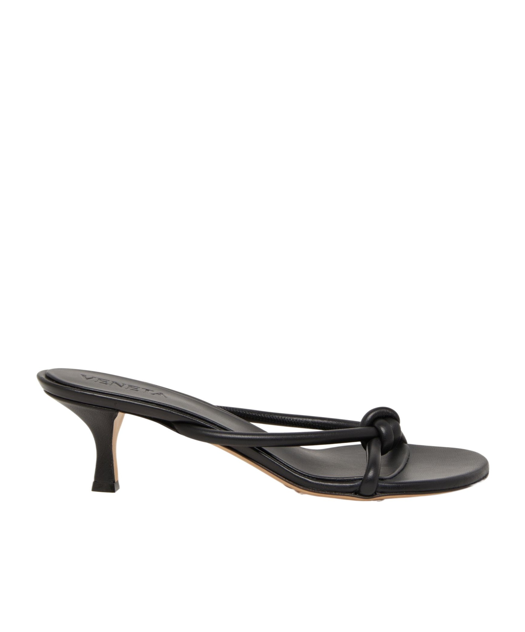 Bottega Veneta Atomic Open-toed Heels Sandals In Black