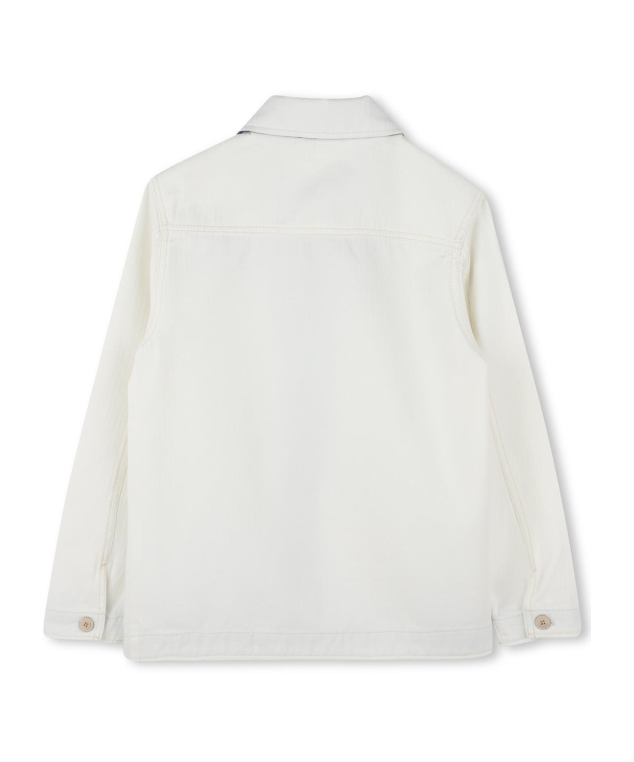 Givenchy Long-sleeved Shirt And Jacket In White