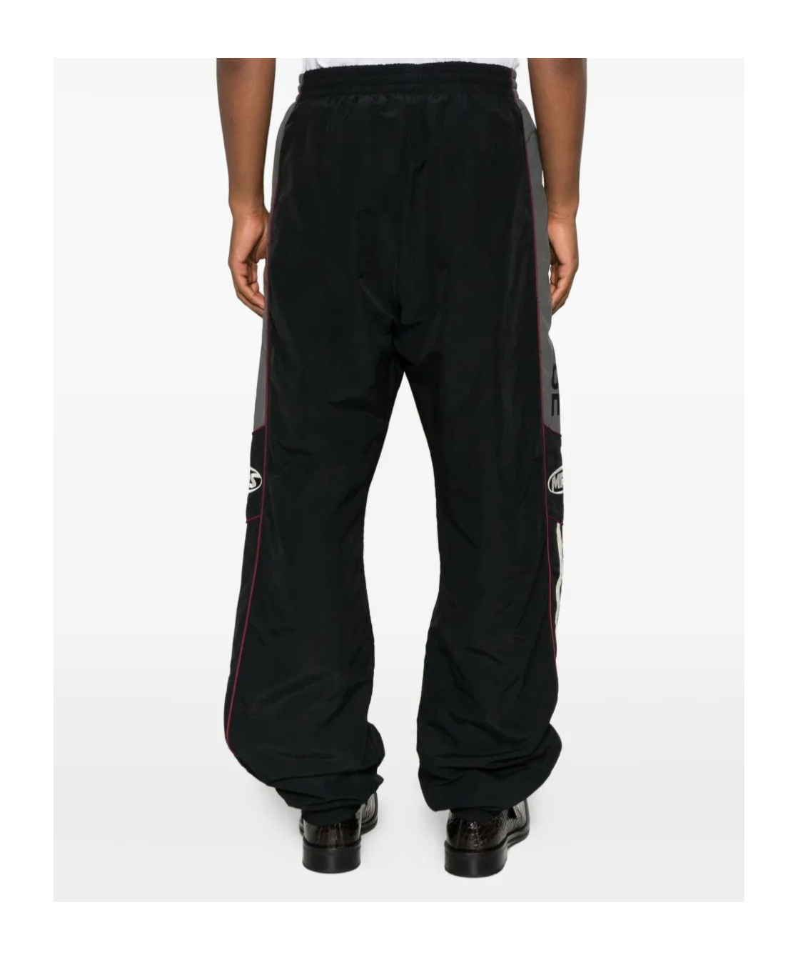 Martine Rose Elastic Waist Sweatpants In Black