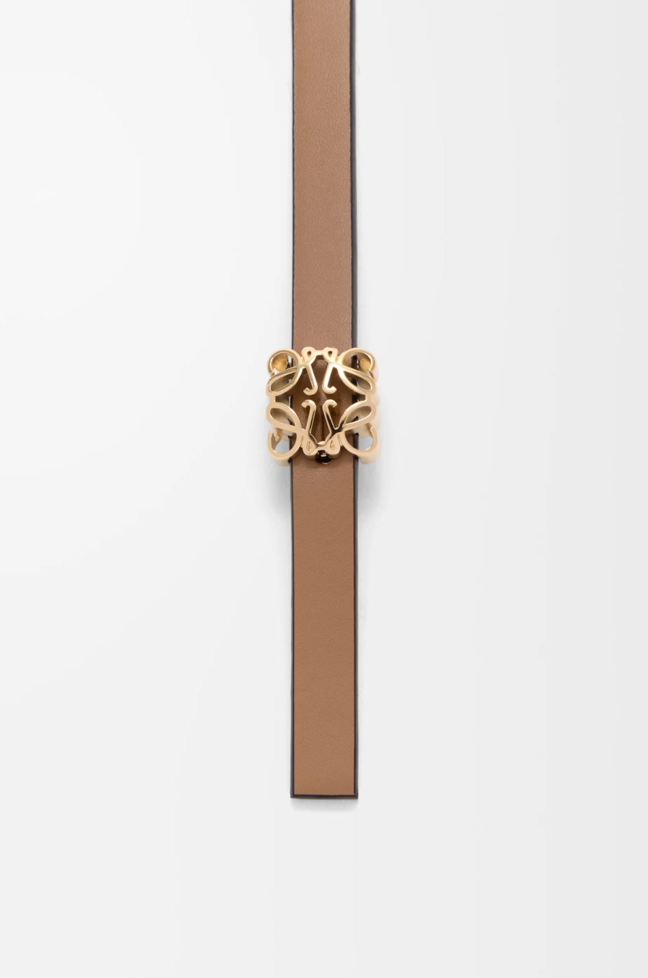 Loewe Reversible Anagram Bombe Belt In Black