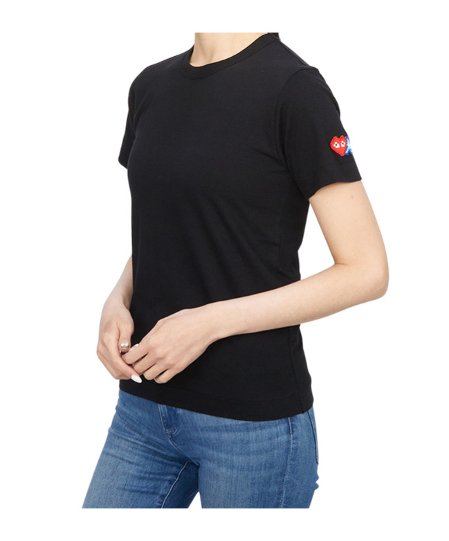 Comme Des Garçons Play X Invader Pixelated-heart T-shirt
