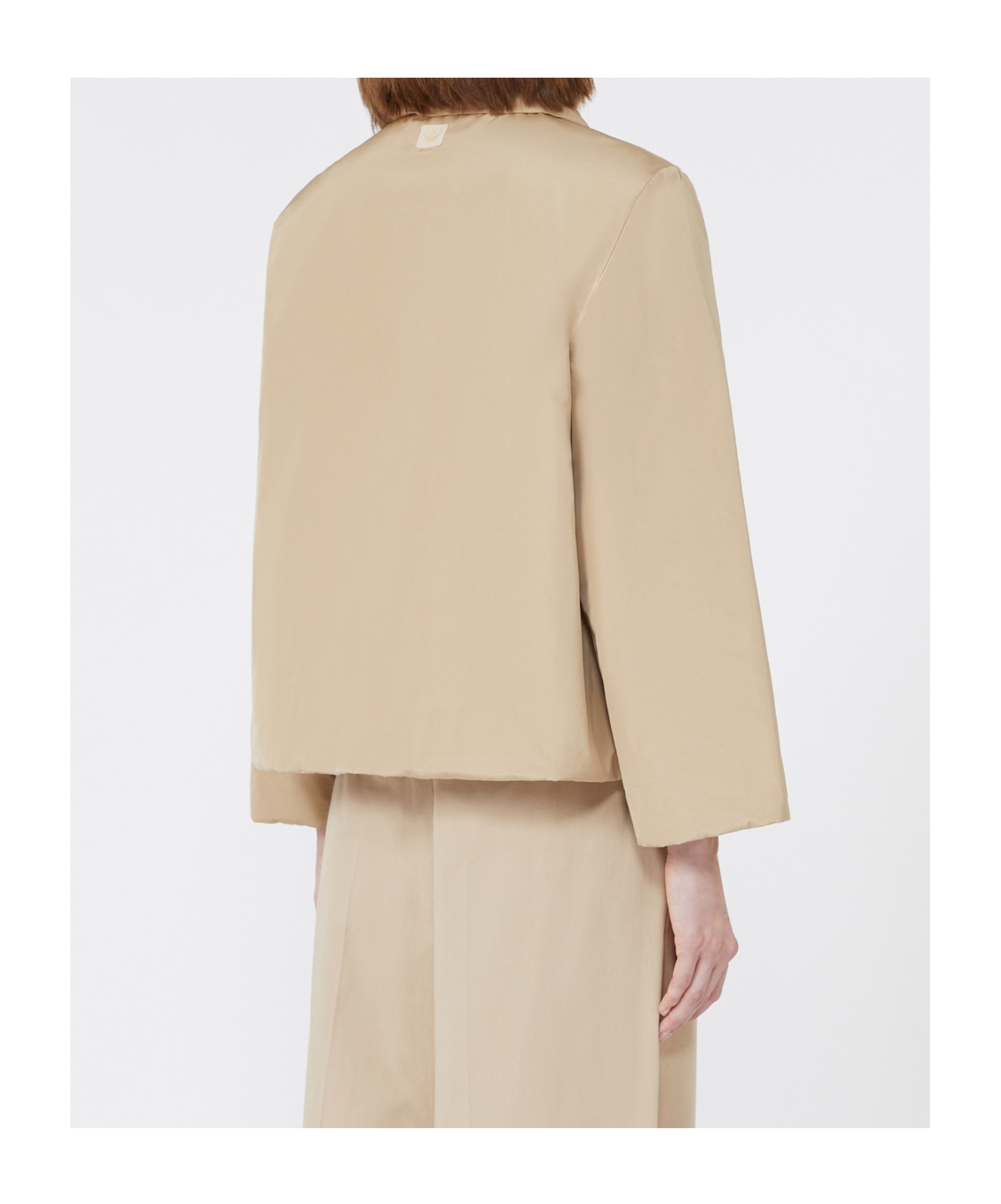Weekend Max Mara Reversible Taffeta Jacket In Neutral