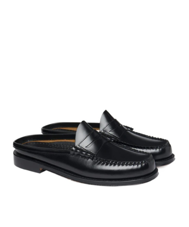 G.h. Bass & Co. Larson Penny Loafer Slides In Black