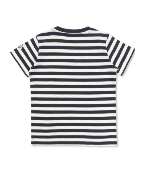 Moncler Striped T-shirt In White