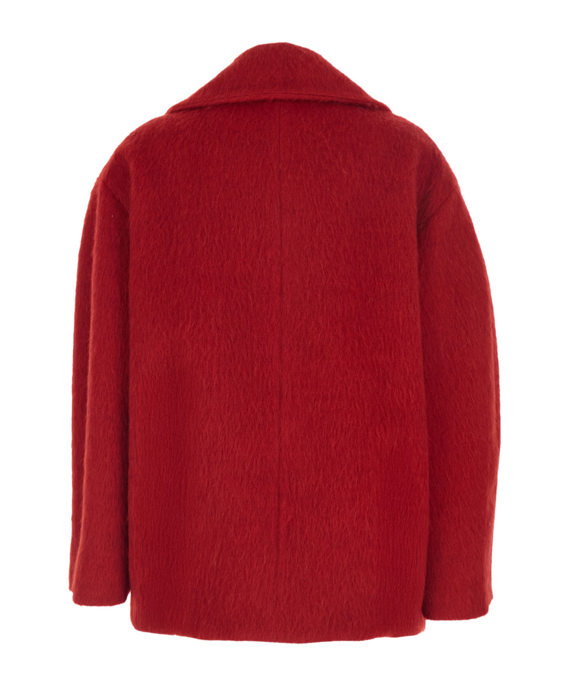 Msgm Long Sleeve Jacket In Red