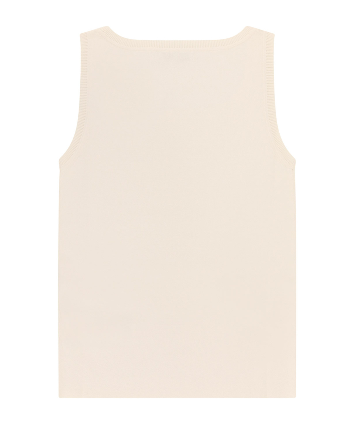 Max Mara Regular-fit Scuba Jersey Top In White