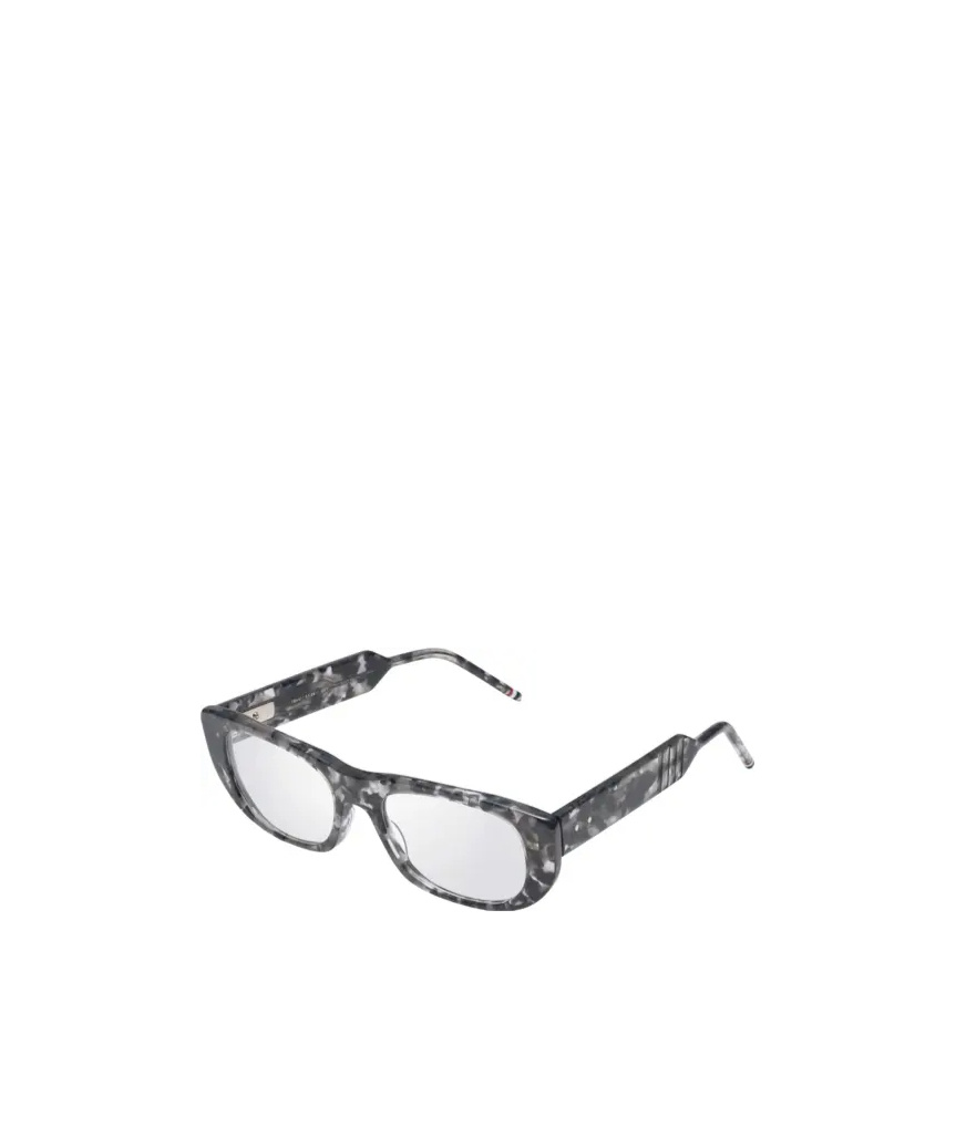 Thom Browne Logo Flat Mirror In Black
