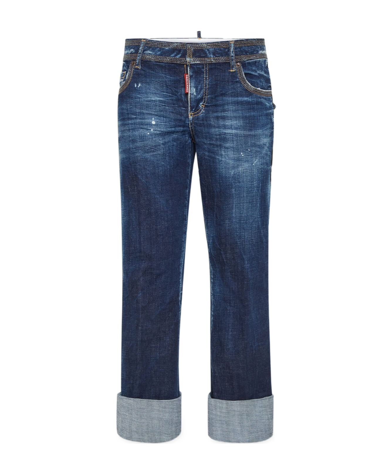 Dsquared2 Jenna Flared Jeans In Blue