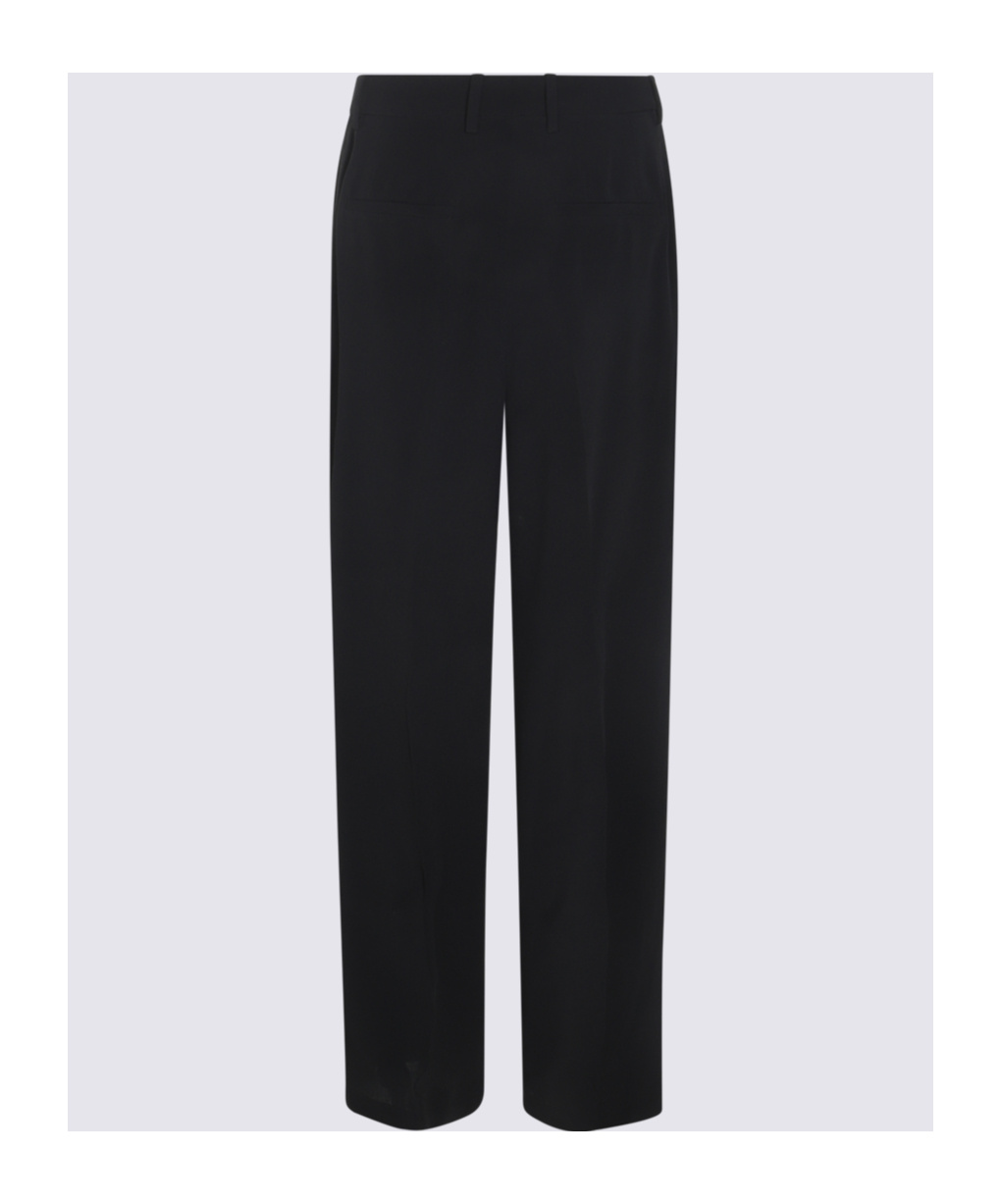Incotex Trousers Featuring Belt Loops And Pockets In Black