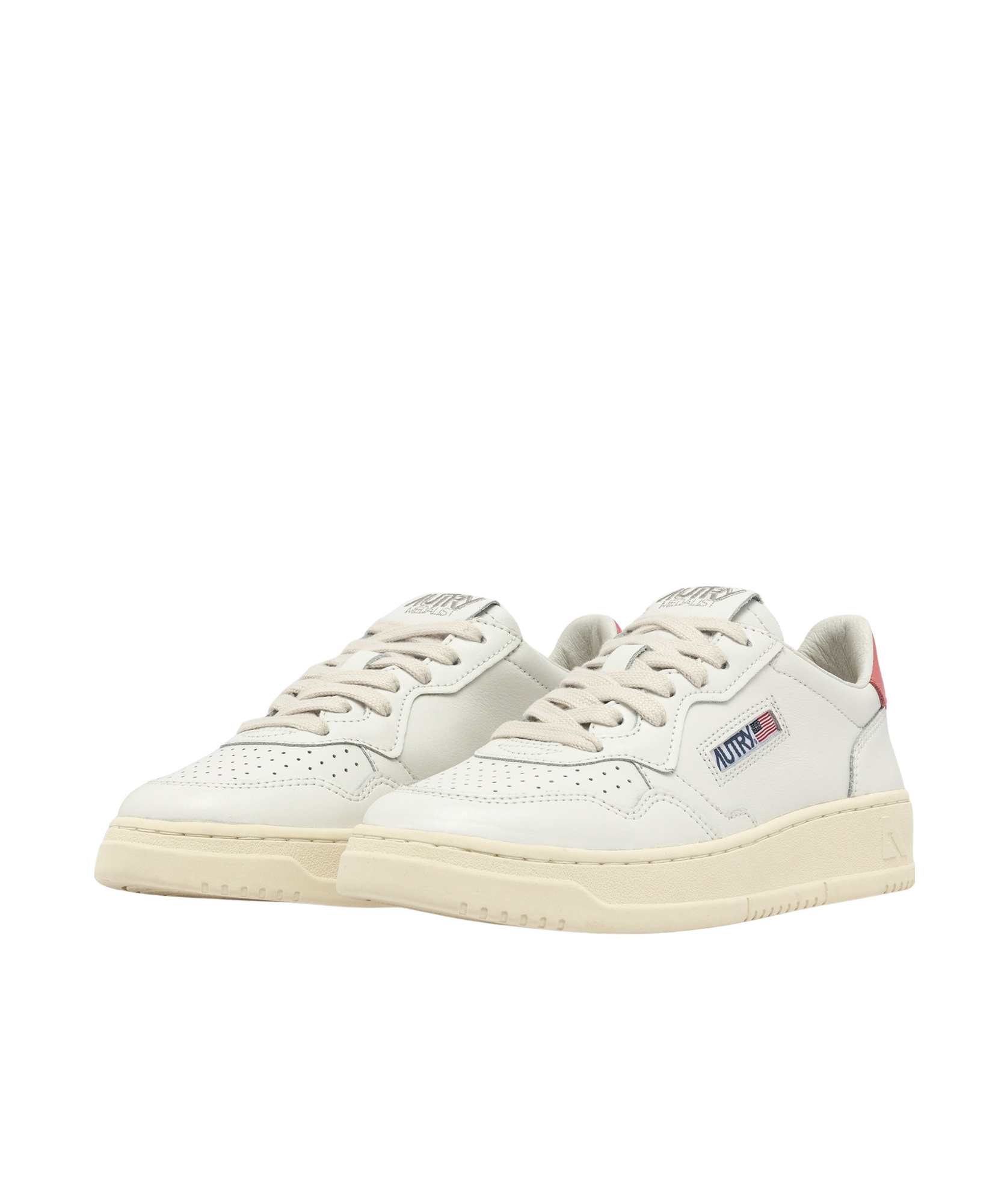 Shop Autry Medalist Sneakers In White