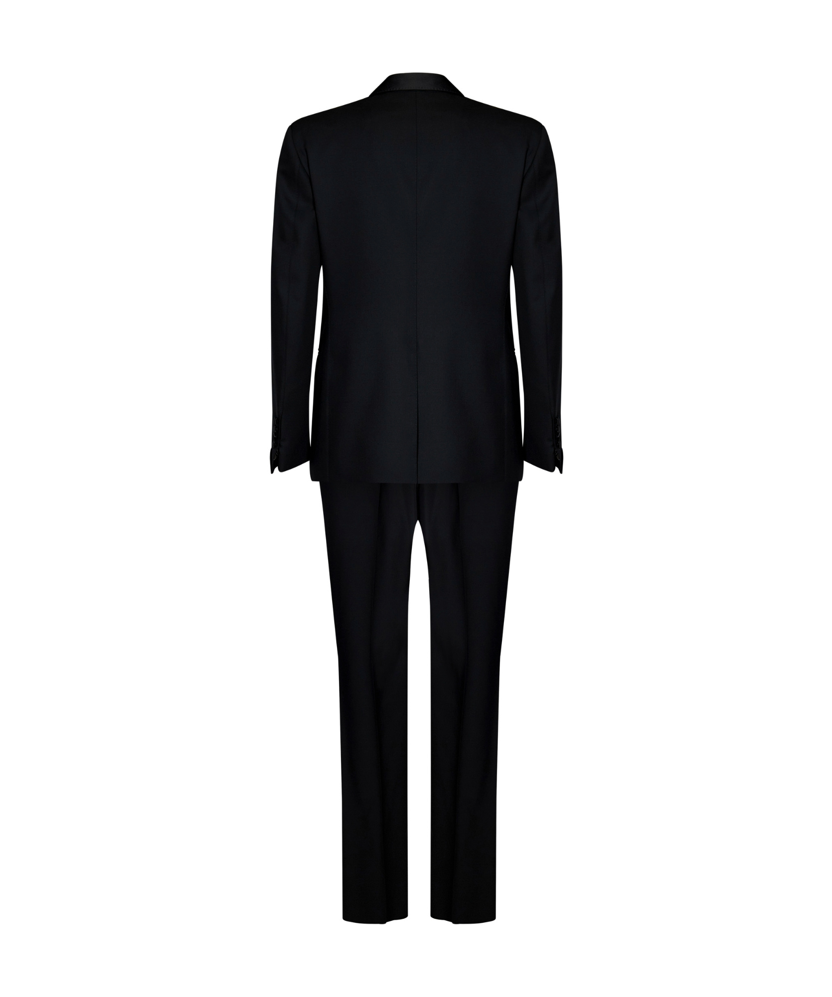 Tom Ford Single-breasted Dinner Suit In Black