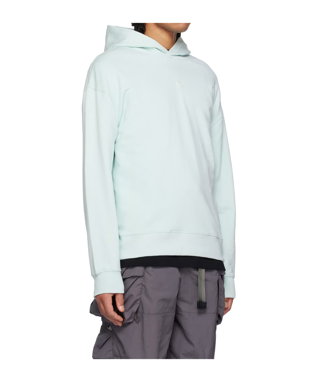 A-cold-wall* Hooded Long-sleeved Hoodie In White