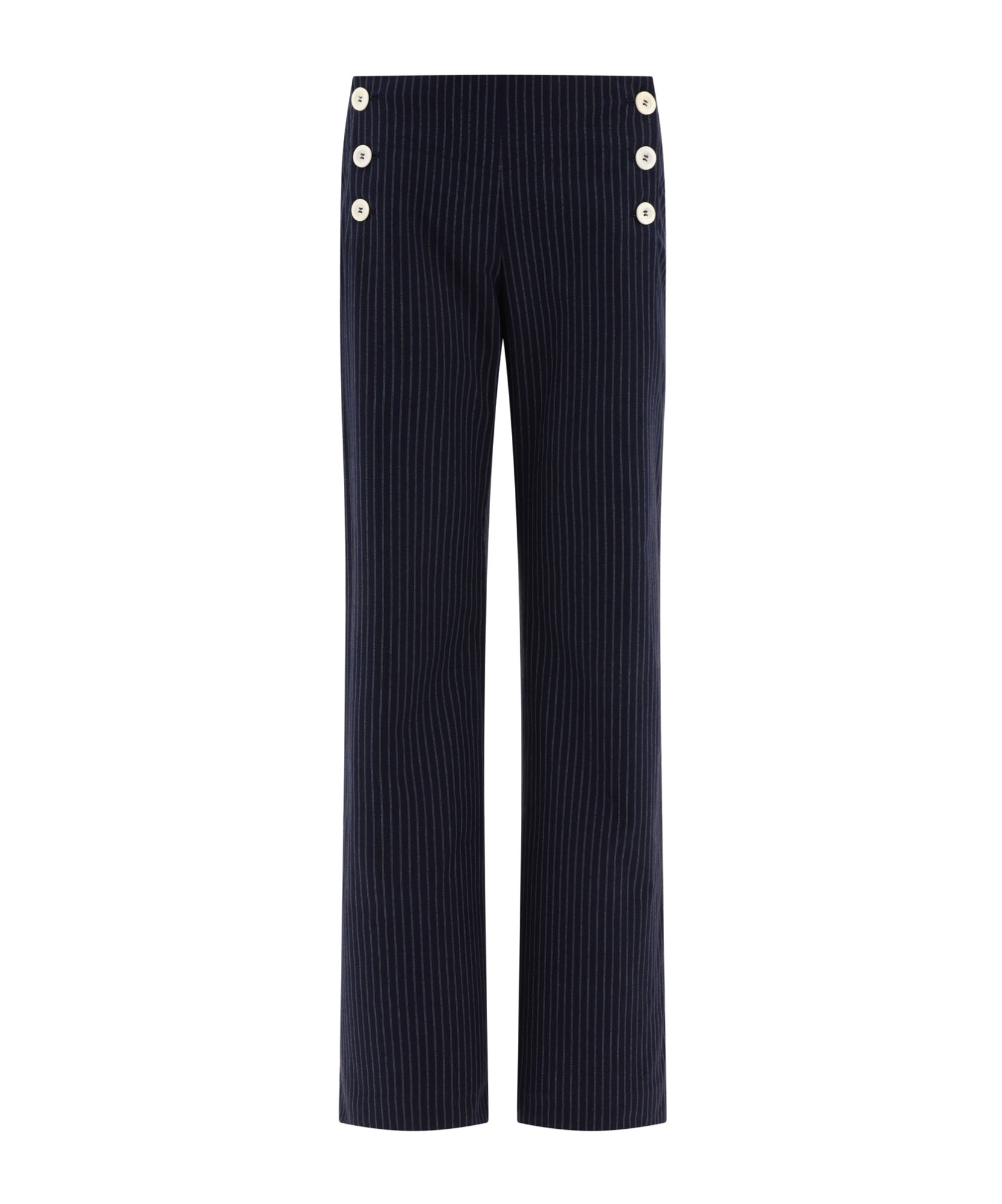 Ines De La Fressange Gabriel Trousers Blue In Black
