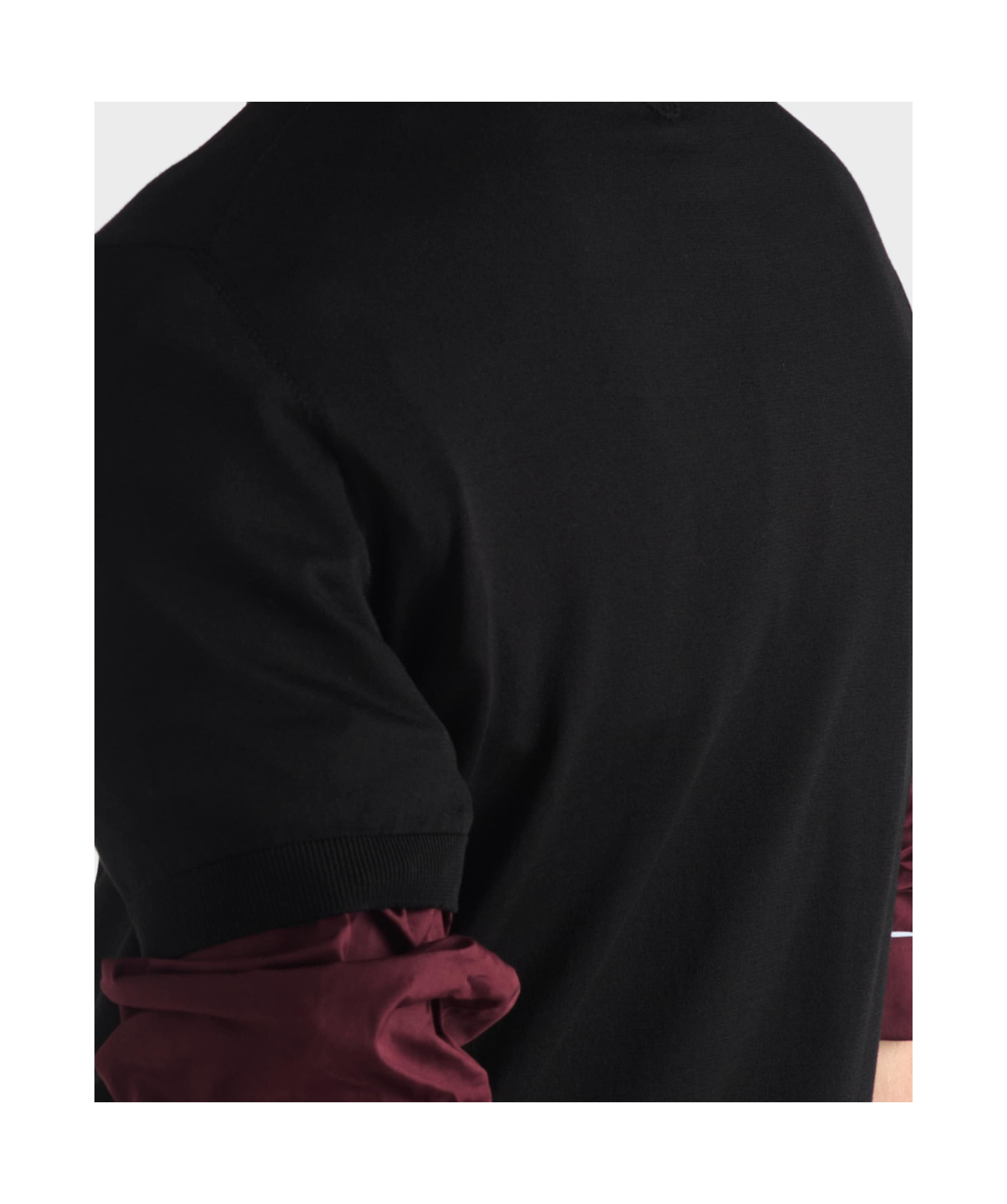 Prada Round-neck T-shirt In Black