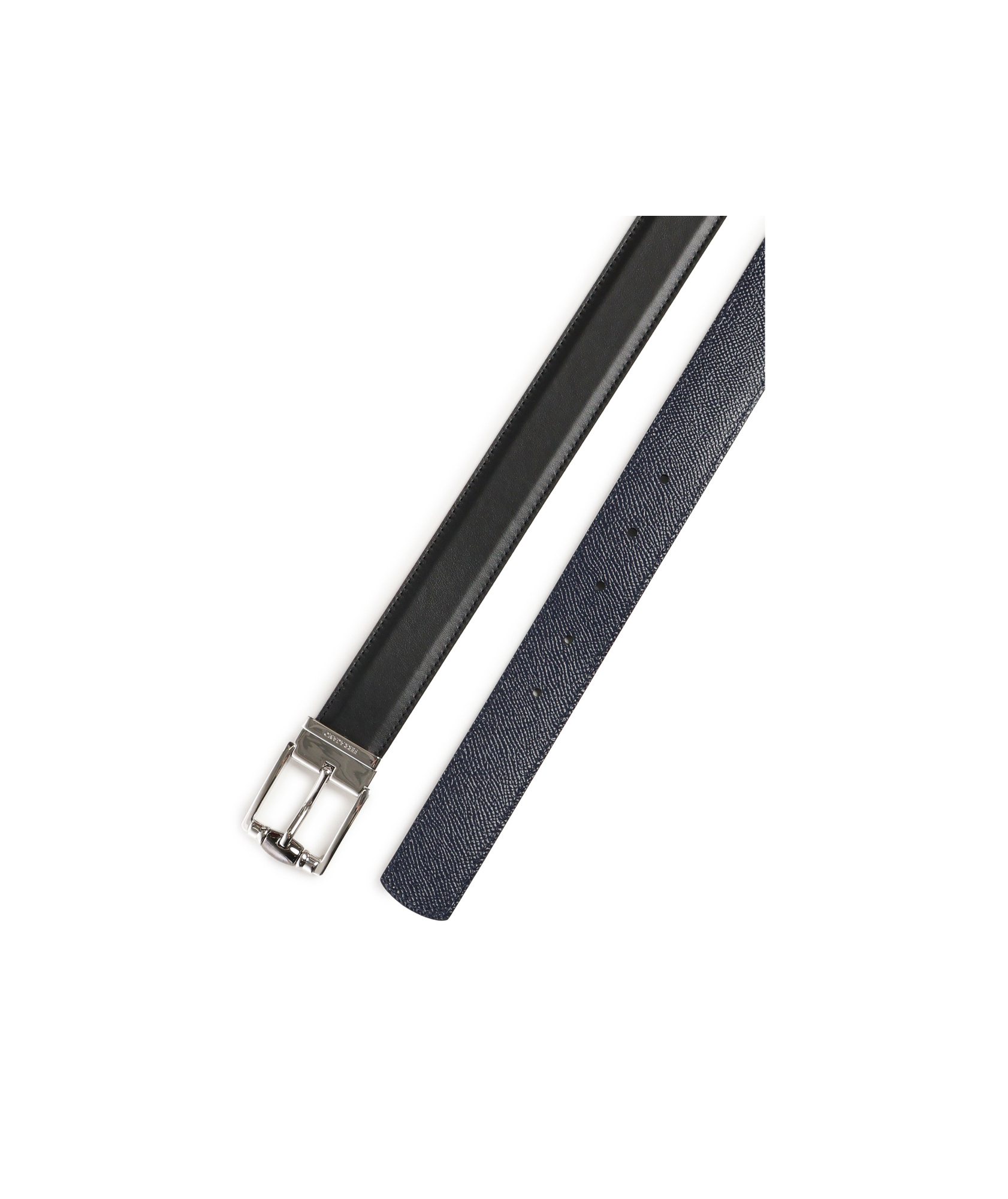 Ferragamo Reversible And Adjustable Belt In Black